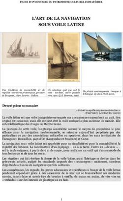 L'ART DE LA NAVIGATION SOUS VOILE LATINE - Minist&egrave;re de la Culture