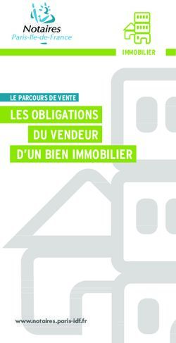 LES OBLIGATIONS DU VENDEUR - LE PARCOURS DE VENTE D'UN BIEN IMMOBILIER - Notaires du ...