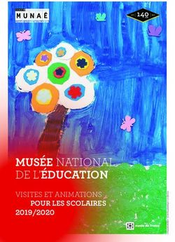 DE L'ÉDUCATION MUSÉE NATIONAL - Réseau Canopé