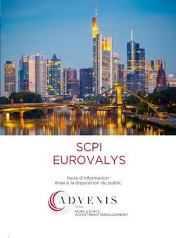 SCPI EUROVALYS Note d'information mise à la disposition du public - Periance