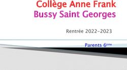 Collège Anne Frank Bussy Saint Georges - Rentrée 2022-2023 Parents 6ème - Collège Anne Frank