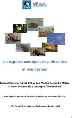 Les espèces exotiques envahissantes et leur gestion - LPO