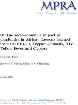 On the socio-economic impact of pandemics in Africa : Lessons learned from COVID-19, Trypanosomiasis, HIV, Yellow Fever and Cholera