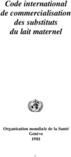Code international de commercialisation des substituts du lait maternel - Organisation mondiale de la Santé Genève 1981