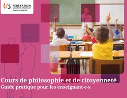 Cours de philosophie et de citoyenneté - Guide pratique pour les enseignant-e-s - Enseignement.be