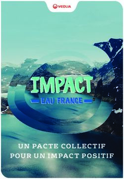 UN PACTE COLLECTIF POUR UN IMPACT POSITIF - Veolia ...