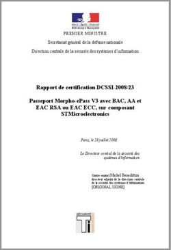 Rapport de certification DCSSI-2008/23 Passeport Morpho-ePass V3 avec BAC, AA et EAC RSA ou EAC ECC, sur composant