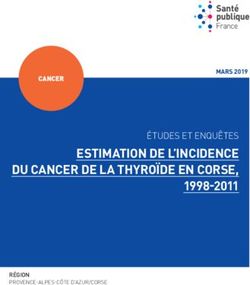 ESTIMATION DE L'INCIDENCE DU CANCER DE LA THYROÏDE EN CORSE, 1998-2011 ÉTUDES ET ENQUÊTES - INVS