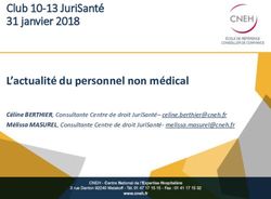 L'ACTUALITÉ DU PERSONNEL NON MÉDICAL - CLUB 10-13 JURISANTÉ 31 JANVIER 2018 - CÉLINE BERTHIER, CONSULTANTE CENTRE DE DROIT JURISANTÉ...