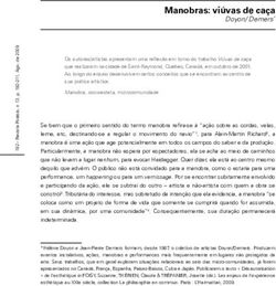 Manobras: vi&uacute;vas de ca&ccedil;a - Doyon/ Demers