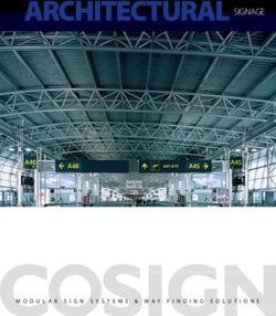 ARCHITECTURAL SIGNAGE - MODULAR SIGN SYSTEMS & WAY FINDING SOLUTIONS - COSIGN NORDIC AB