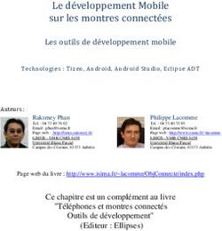 Le de veloppement Mobile sur les montres connecte es - ISIMA