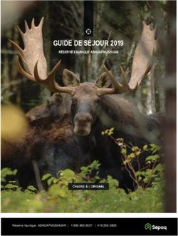 GUIDE DE SÉJOUR 2019 - Sépaq