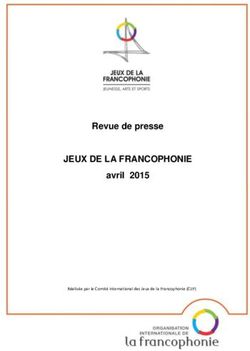 JEUX DE LA FRANCOPHONIE - Revue de presse avril 2015