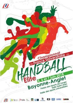 Championnat de France Universitaire de Handball &Eacute;LITE Bayonne - 5, 6 et 7 juin 2018 - Page 1 sur - F&eacute;d&eacute;ration Fran&ccedil;aise du ...