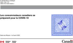 Les consommateurs canadiens se préparent pour la COVID-19
