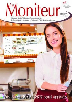 LEMONITEUR - FÉDÉRATION FRANCOPHONE DE ...