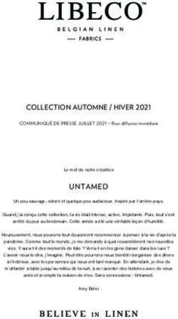 COLLECTION AUTOMNE / HIVER 2021 - Libeco