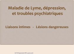 Maladie de Lyme, d&eacute;pression, et troubles psychiatriques - Liaisons intimes - L&eacute;sions dangereuses - Club Lyme