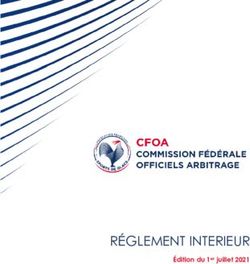 RÉGLEMENT INTERIEUR Édition du 1er juillet 2021 - FFSG