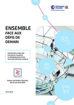 ENSEMBLE FACE AUX DÉFIS DE DEMAIN - Contribution unique des entreprises françaises au développement d'une économie polonaise moderne - Sanofi