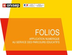FOLIOS APPLICATION NUMERIQUE AU SERVICE DES PARCOURS EDUCATIFS - media.eduscol.education.fr