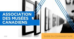 ASSOCIATION DES MUS&Eacute;ES CANADIENS - GUIDE DU COMMANDITAIRE - Canadian Museums Association