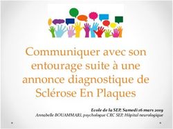 Communiquer avec son entourage suite à une annonce diagnostique de Sclérose En Plaques - Ecole de la SEP, Samedi 16 mars 2019 - Rhone Alpes SEP