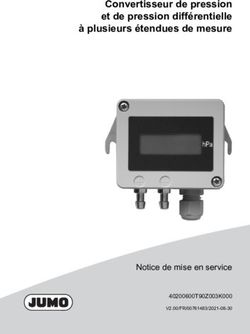 Convertisseur de pression et de pression différentielle à plusieurs étendues de mesure - Notice de mise en service