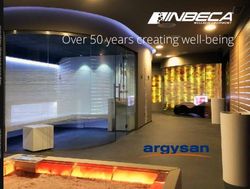 Over 50 years creating well-being - Argysan