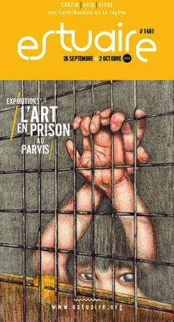 L'ART PRISON EN AU - Estuaire Saint-Nazaire