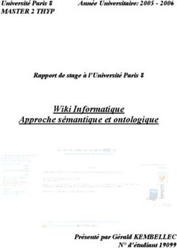 Wiki Informatique Approche sémantique et ontologique - Université Paris 8 MASTER 2 THYP