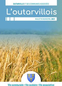 L'outarvillois - Vie communale Vie scolaire Vie associative - OUTARVILLE ET SES COMMUNES ASSOCIÉES