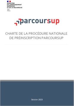CHARTE DE LA PROC&Eacute;DURE NATIONALE DE PR&Eacute;INSCRIPTION PARCOURSUP - Session 2023 - dgesip