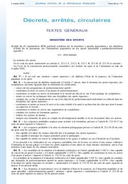 Décrets, arrêtés, circulaires - TEXTES GÉNÉRAUX - ifce