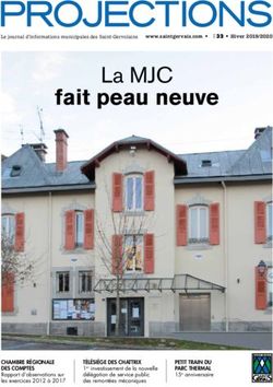 PROJECTIONS - Saint-Gervais