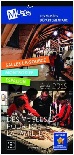DES MUS&Eacute;ES POUR TOUTE LA FAMILLE - &eacute;t&eacute; 2019 - Conseil D&eacute;partemental de l'Aveyron