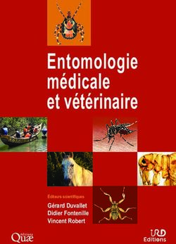 Entomologie m&eacute;dicale et v&eacute;t&eacute;rinaire - G&eacute;rard Duvallet Didier Fontenille Vincent Robert - &Eacute;ditions Quae