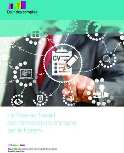 La mise au travail des demandeurs d'emploi par le Forem