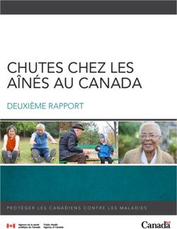 Chutes Chez les aînés au Canada - deuxième raPPort
