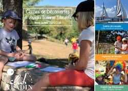 Classes de Découvertes - et Voyages Scolaires Educatifs Centre de Leucate Hameau de Moulès - CLUB ALADIN