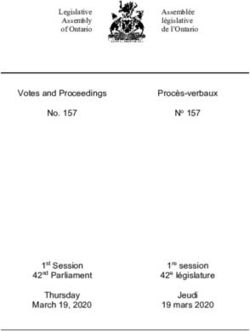 Votes and Proceedings Procès-verbaux - Legislative Assembly of Ontario