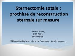 Sternectomie totale : proth&egrave;se de reconstruction sternale sur mesure - GASCON Audrey JEAN Claire LECA Marion