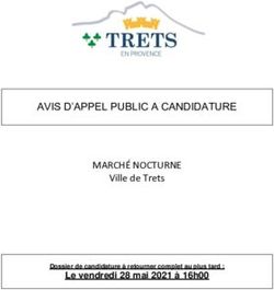 MARCHÉ NOCTURNE AVIS D'APPEL PUBLIC A CANDIDATURE - Ville de Trets