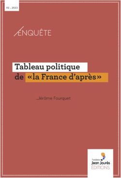 Tableau politique de "la France d'après" - ENQUÊTE - ÉDITIONS - Fondation Jean ...