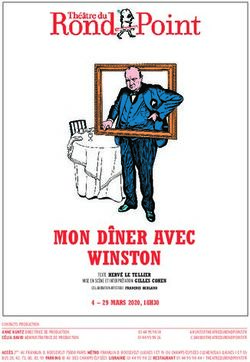 MON D&Icirc;NER AVEC WINSTON 4 - 29 MARS 2020, 18H30 TEXTE HERV&Eacute; LE TELLIER MISE EN SC&Egrave;NE ET INTERPR&Eacute;TATION GILLES COHEN