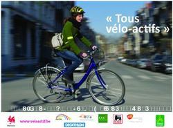 " Tous vélo- ac-fs " - Conférence au Cercle de Wallonie 30 janvier 2014 - Tous vélo-actifs