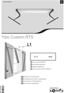 L1 Yslo Custom RTS - Somfy PROFESIONAL