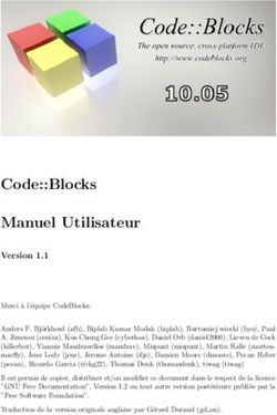 Code::Blocks Manuel Utilisateur