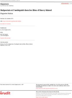 Malpertuis et l'ambiguïté dans les films d'Harry Kümel - Érudit